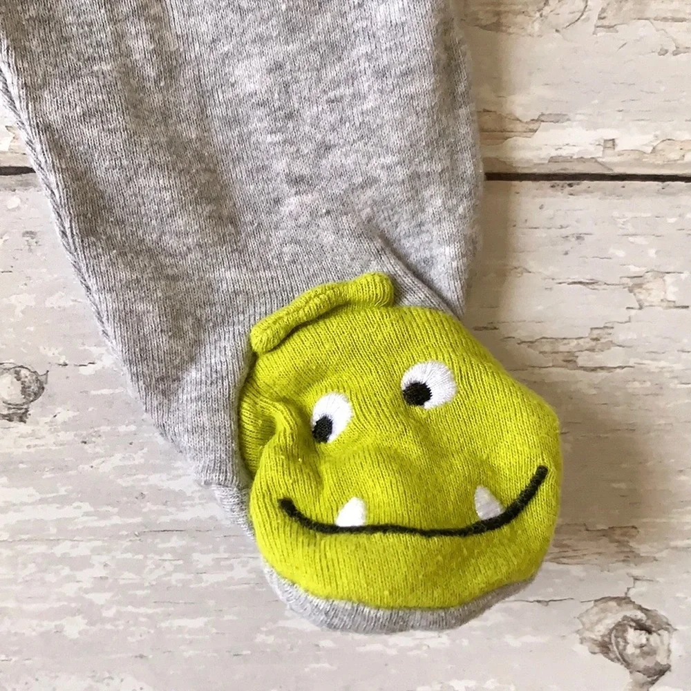 Baby Boy 3m Carters Outfit Pants & Animals Shirt Green Frog
